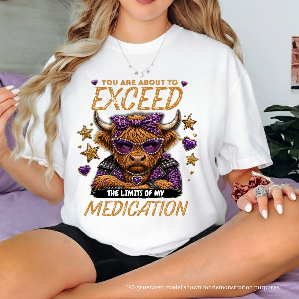You are about to Exceed the limits medication Gildan 5.3 oz. T-Shirt