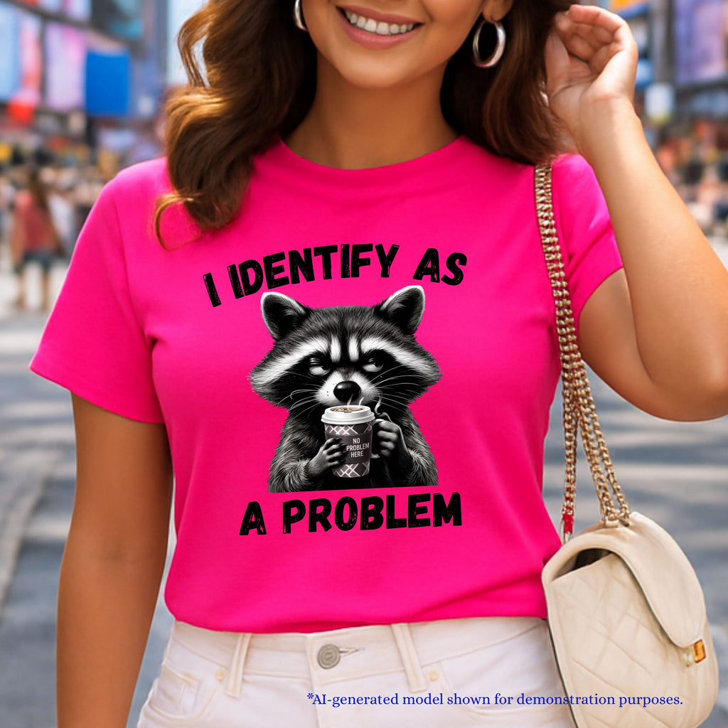 Funny I Identify as a problem T-Shirt